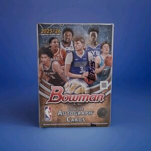 2025-26 Topps Bowman Basketball Value Blaster Box